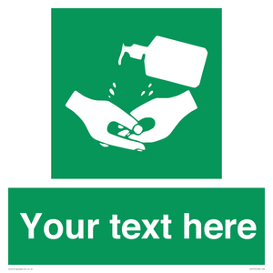 Custom Safe Condition Hand sanitiser